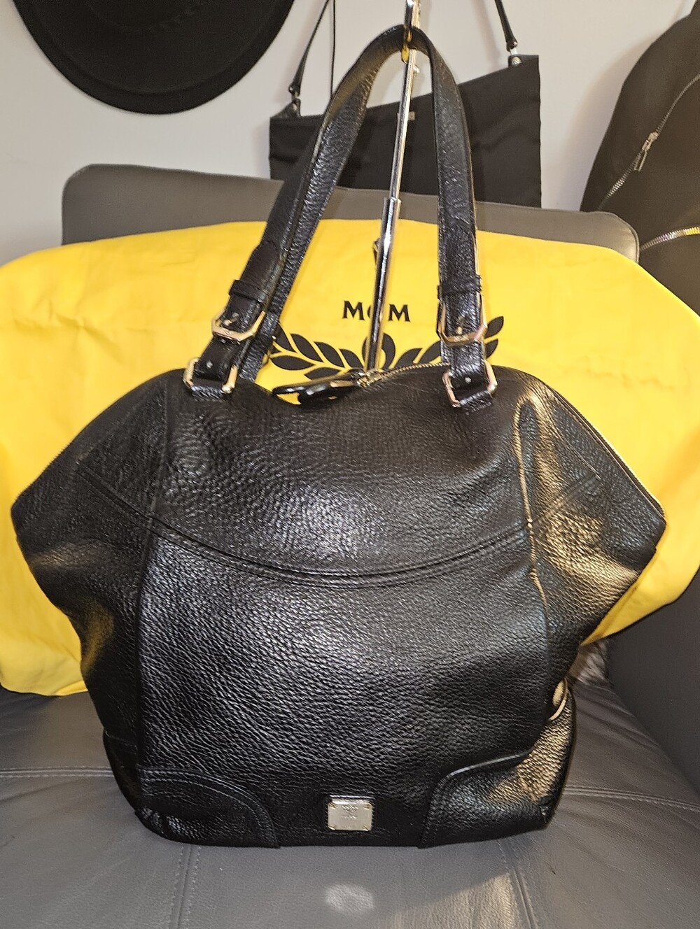 MCM Dome Shoulder Bag